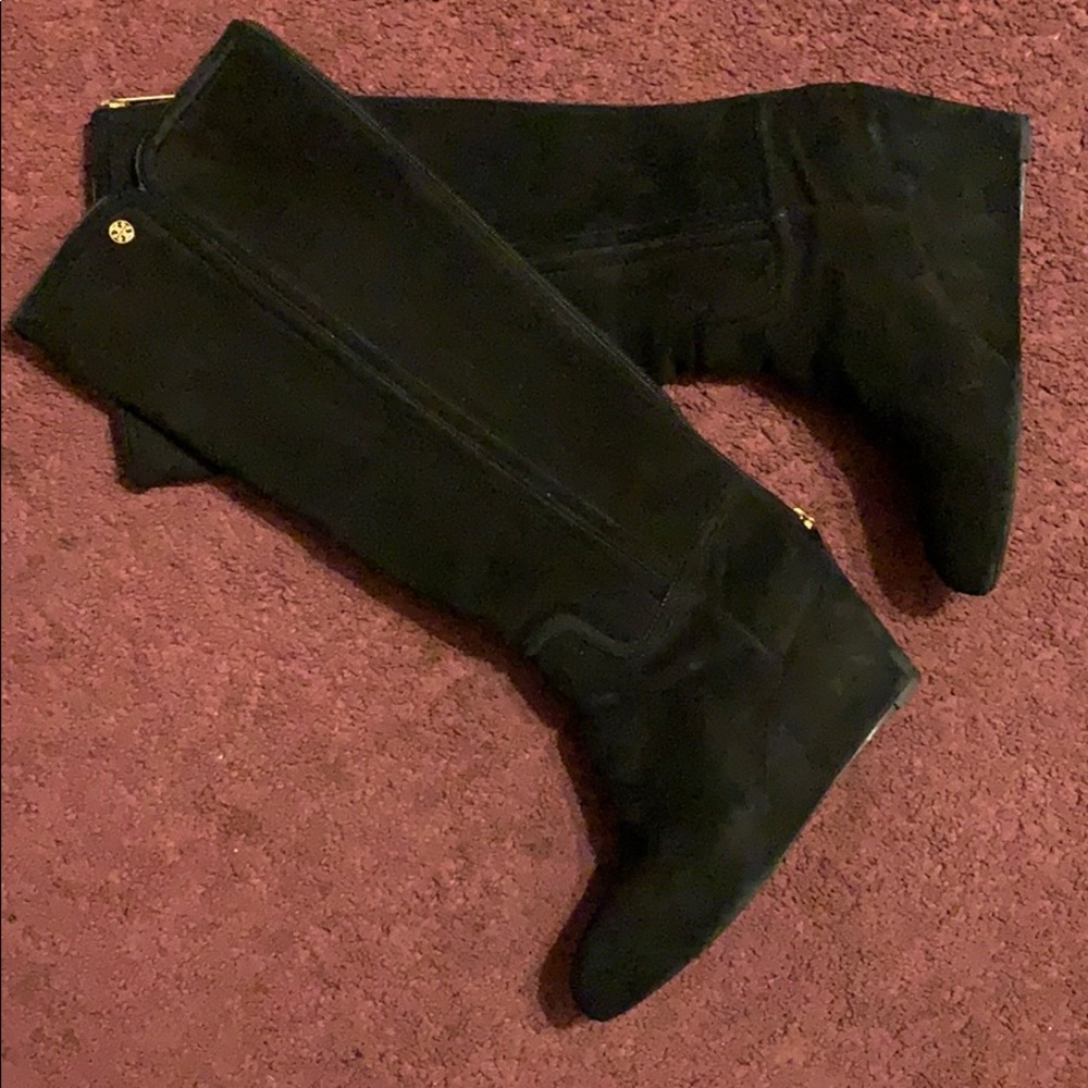 Tory Burch Irene Fall Tall Suede Knee-Hi Boot